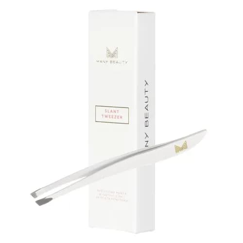 Kiedy używa się skośnej pęsety do brwi? Jakie efekty daje?